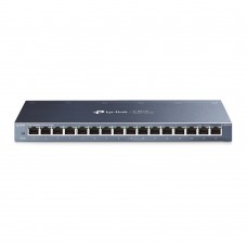 Switch TP-Link TL-SG116 Gigabit 16 Portas, Não Gerido, QoS e Montável na Parede Switch TP-Link TL-SG116 Gigabit 16 Portas, Não Gerido, QoS e Montável na Parede