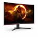 Monitor 31.5p Curvo AOC C32G2ZE/BK VA FHD 16:9 240Hz FreeSync