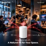DrayTek VigorAP 807 (Wi-Fi 7): Wi-Fi moderno, a harmonia perfeita com o seu espaço