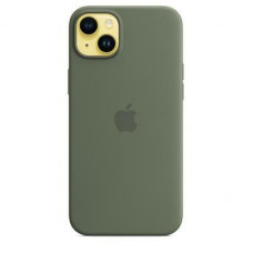 APPLE - iPhone 14 Plus Silicone MagSafe - Azeitona