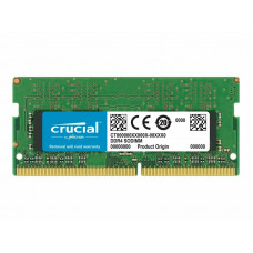 Crucial - DDR4 - módulo - 16 GB - SO DIMM 260-pinos - 2666 MHz / PC4-21300 - unbuffered - CT16G4S266M
