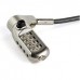 Laptop Cable Lock K-Slot/Nano/Wedge
