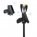 Passacables Nanocable 10.36.0001-BK, Preto, 2,5 cm
