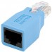 StarTech.com Cisco Console Rollover Adapter for RJ45 Ethernet Cable - Network adapter cable - RJ-45 (M) to RJ-45 (F) - blue - ROLLOVER - Cabo adaptador de rede - RJ-45 (M) para RJ-45 (F) - azul StarTech.com Cisco Console Rollover Adapter for RJ45 Ethernet Cable - Network adapter cable - RJ-45 (M) to RJ-45 (F) - blue - ROLLOVER - Cabo adaptador de rede - RJ-45 (M) para RJ-45 (F) - azul