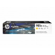 HP 981X - Alto Rendimento - amarelo - original - PageWide - tinteiro - L0R11A HP 981X - Alto Rendimento - amarelo - original - PageWide - tinteiro - L0R11A