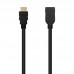 Cabo HDMI Nanocable Extensor 2.0, 1m, Preto
