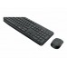 Teclado Ingles Logitech Mk235 Ratón Incluido Usb Qwerty Internacional de Ee.Uu. Gris
