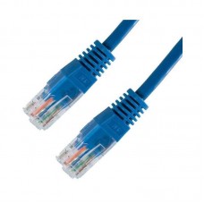 Cabo de Rede Nanocable Cat5e RJ45 UTP 0.5m Azul (10.20.0100-BL) Cabo de Rede Nanocable Cat5e RJ45 UTP 0.5m Azul (10.20.0100-BL)