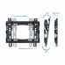 Suporte de Parede Tooq LP1044T-B para Ecrãs 23