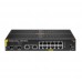 HPE Aruba 6100 12G Class4 PoE 2G/2SFP+ 139W Switch - interruptor - 16 portas - Administrado - montável em trilho - JL679A#ABB HPE Aruba 6100 12G Class4 PoE 2G/2SFP+ 139W Switch - interruptor - 16 portas - Administrado - montável em trilho - JL679A#ABB