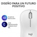 Rato Logitech M240, Bluetooth, Ambidestro, Branco, 910-007120