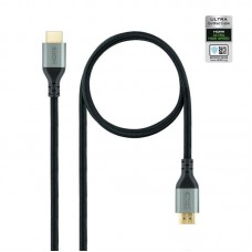 Cabo HDMI Nanocable 10.15.8102 - Ultra High Speed 2.1, 2m, Preto Cabo HDMI Nanocable 10.15.8102 - Ultra High Speed 2.1, 2m, Preto