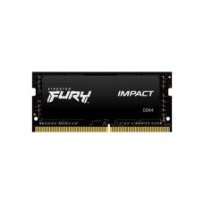 Kingston FURY Impact - DDR4 - módulo - 8 GB - SO DIMM 260-pinos - 3200 MHz / PC4-25600 - unbuffered - KF432S20IB/8 Kingston FURY Impact - DDR4 - módulo - 8 GB - SO DIMM 260-pinos - 3200 MHz / PC4-25600 - unbuffered - KF432S20IB/8