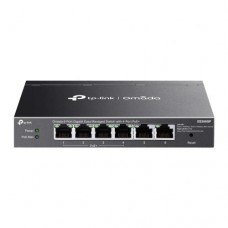 Switch TP-Link Omada ES206GP Gigabit de 6 portas com 4 portas PoE+ Switch TP-Link Omada ES206GP Gigabit de 6 portas com 4 portas PoE+