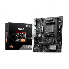 Motherboard MSI B450M-A PRO MAX II, Socket AM4, AMD Ryzen 5, 911-7C52-037