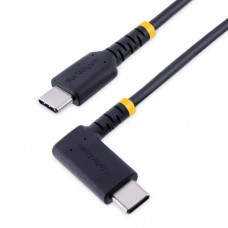 StarTech.com 6in (15cm) USB C Charging Cable Right Angle, 60W PD 3A, Heavy Duty Fast Charge USB-C Cable, USB 2.0 Type-C, Durable and Rugged Aramid Fiber, S20/iPad/Pixel - High Quality USB Charging Cord (R2CCR-15C-USB-CABLE) - Cabo USB - 24 pin USB-C StarTech.com 6in (15cm) USB C Charging Cable Right Angle, 60W PD 3A, Heavy Duty Fast Charge USB-C Cable, USB 2.0 Type-C, Durable and Rugged Aramid Fiber, S20/iPad/Pixel - High Quality USB Charging Cord (R2CCR-15C-USB-CABLE) - Cabo USB - 24 pin USB-C