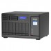 QNAP TVS-h1288X - Servidor NAS - 12 baias - SATA 6Gb/s - RAID (expansão de disco rígido) 0, 1, 5, 6, 10, 50, JBOD, 5 hot spare, 6 sobressalentes, 60, reserva 10, RAID TP - RAM 16 GB - Gigabit Ethernet / 2.5 Gigabit Ethernet / 10 Gigabit Ethernet - iS