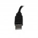 Adaptador Startech USB 2.0, Extensão Macho/Fêmea, 0,15m, USBEXTAA6IN Adaptador Startech USB 2.0, Extensão Macho/Fêmea, 0,15m, USBEXTAA6IN