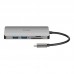 Hub USB-C D-Link DUB-M810: 8-em-1 com HDMI, Ethernet, Leitor de Cartões, Power Delivery Hub USB-C D-Link DUB-M810: 8-em-1 com HDMI, Ethernet, Leitor de Cartões, Power Delivery