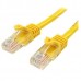 StarTech.com 10m Yellow Cat5e / Cat 5 Snagless Ethernet Patch Cable 10 m - Cabo patch - RJ-45 (M) para RJ-45 (M) - 10 m - PTNB - CAT 5e - entrançado, sem nós - amarelo StarTech.com 10m Yellow Cat5e / Cat 5 Snagless Ethernet Patch Cable 10 m - Cabo patch - RJ-45 (M) para RJ-45 (M) - 10 m - PTNB - CAT 5e - entrançado, sem nós - amarelo