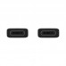Cabo USB-C Samsung EP-DA705BBEGWW: USB-C para USB-C, 1m, 60W, Preto Cabo USB-C Samsung EP-DA705BBEGWW: USB-C para USB-C, 1m, 60W, Preto