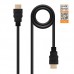 Cabo HDMI Nanocable Premium, 10.15.3601, 1m, 4K@60Hz, 18Gbps, Alta Velocidade, Preto Cabo HDMI Nanocable Premium, 10.15.3601, 1m, 4K@60Hz, 18Gbps, Alta Velocidade, Preto