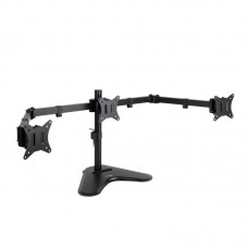 Suporte de Mesa Tooq DB1704TN-B para 3 Monitores (17-27 Suporte de Mesa Tooq DB1704TN-B para 3 Monitores (17-27