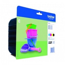 BROTHER LC-221BK + LC-221C + LC-221M + LC-221Y Ink cartridge Valuepack Blister