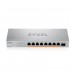 Switch Zyxel XMG-108HP: 8 portas 2.5G, 1 SFP+, PoE++ 100W Switch Zyxel XMG-108HP: 8 portas 2.5G, 1 SFP+, PoE++ 100W