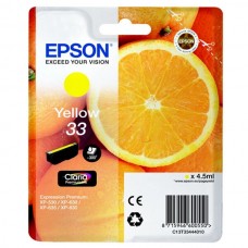 Tinteiro Epson Claria Premium Amarelo 33: para impressoras XP Tinteiro Epson Claria Premium Amarelo 33: para impressoras XP