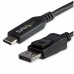 StarTech.com 3.3ft/1m USB C to DisplayPort 1.4 Cable, 4K/5K/8K USB Type-C to DP 1.4 Alt Mode Video Adapter Converter, HBR3/HDR/DSC, 8K 60Hz DP 1.4 Monitor Cable for USB-C and Thunderbolt 3 - USB-C to DP 8K Cable (CDP2DP141MB) - Adaptador de vídeo ext StarTech.com 3.3ft/1m USB C to DisplayPort 1.4 Cable, 4K/5K/8K USB Type-C to DP 1.4 Alt Mode Video Adapter Converter, HBR3/HDR/DSC, 8K 60Hz DP 1.4 Monitor Cable for USB-C and Thunderbolt 3 - USB-C to DP 8K Cable (CDP2DP141MB) - Adaptador de vídeo ext