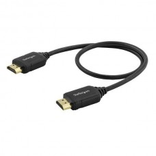 StarTech.com StarTech.com Premium Certified High Speed HDMI 2.0 Cable with Ethernet - 1.5ft 0.5m - HDR 4K 60Hz - 20 inch Short HDMI Male to Male Cord (HDMM50CMP) - Cabo HDMI com Ethernet - HDMI macho para HDMI macho - 50 cm - preto - para P/N: KITBXD StarTech.com StarTech.com Premium Certified High Speed HDMI 2.0 Cable with Ethernet - 1.5ft 0.5m - HDR 4K 60Hz - 20 inch Short HDMI Male to Male Cord (HDMM50CMP) - Cabo HDMI com Ethernet - HDMI macho para HDMI macho - 50 cm - preto - para P/N: KITBXD