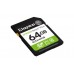 KINGSTON 64GB SDXC Canvas Select Plus Gen3 100MB/s C10 UHS-I U1 V10