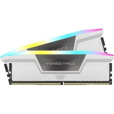 Memória Corsair Vengeance RGB DDR5 - 32GB (2x16GB), 5200MHz, Branca, CMH32GX5M2B5200C40W