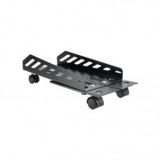 Suporte para CPU Tooq UMCS0024-B, com Rodas, Dobrável, Preto