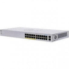 Cisco Cbs110 Unmanaged 24-port Ge Partial Poe 2x1g Sfp Shared
