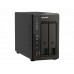 Servidor NAS QNAP TS-253E-8G: Intel Celeron, 8GB RAM, 2 Baias
