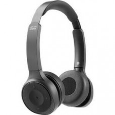 Cisco 730 Wireless Dualon-ear Headsed Usb-a Bundle - Carbon Black In
