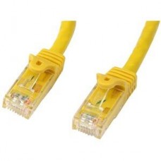Cabo de Rede StarTech, Cat6, 3m, Amarelo Cabo de Rede StarTech, Cat6, 3m, Amarelo