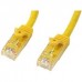 Cabo de Rede StarTech, Cat6, 3m, Amarelo Cabo de Rede StarTech, Cat6, 3m, Amarelo