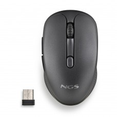 NGS - Rato sem fios recarregável com teclas silenciosas - Black