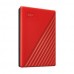 Disco Rígido Externo Western Digital My Passport 4TB - Vermelho