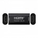 Repetidor Nanocable HDMI A/H-A/H, 4K, 24Hz, 3.4Gbps, Preto
