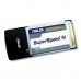 Placa Wireless PCMCIA Asus WL-100W - Draft N, 270 Mbps Placa Wireless PCMCIA Asus WL-100W - Draft N, 270 Mbps