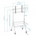 Suporte Tooq iDREAMS para Ecrã 37”-86”, com Rodas, Preto
