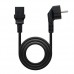 Nanocable Cable de Alimentacion Cpu - Shucko Cee7 Macho a C-13 Hembra 5m - Negro