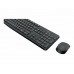 Teclado Ingles Logitech Mk235 Ratón Incluido Usb Qwerty Internacional de Ee.Uu. Gris