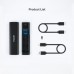 Caixa Externa Tooq Shura para SSD M.2, Preto