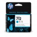 Cartucho HP 712 Cian - Grande Formato