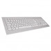 CHERRY DW 8000 - conjunto de teclado e rato - Espanhol - branco,prata - JD-0310ES